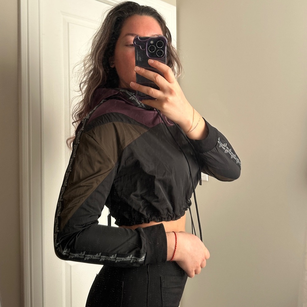 LF the Brand Cropped Windbreaker